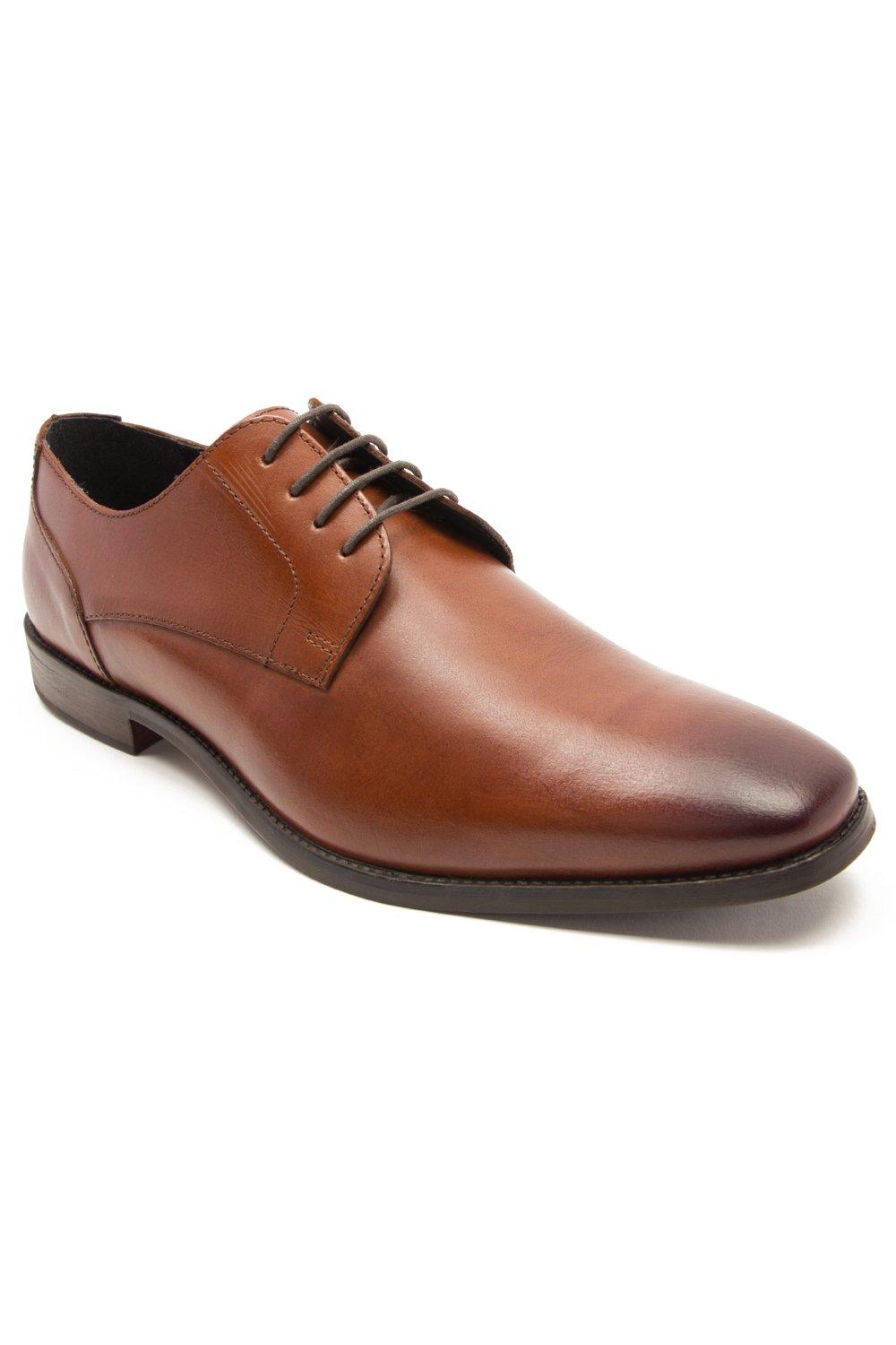 Формальные кожаные туфли дерби на шнуровке 'Falcon' Thomas Crick, коричневый роскошные черные кожаные мужские туфли для свадьбы деловые оксфорды деловые повседневные офисные туфли для работы классические туфли бе