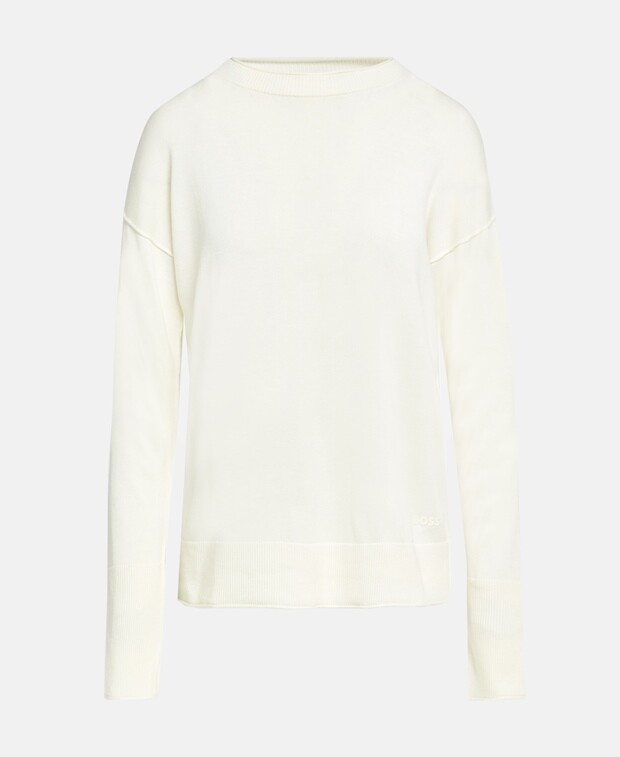 

Джемпер с длинными рукавами Boss Orange, цвет Wool White