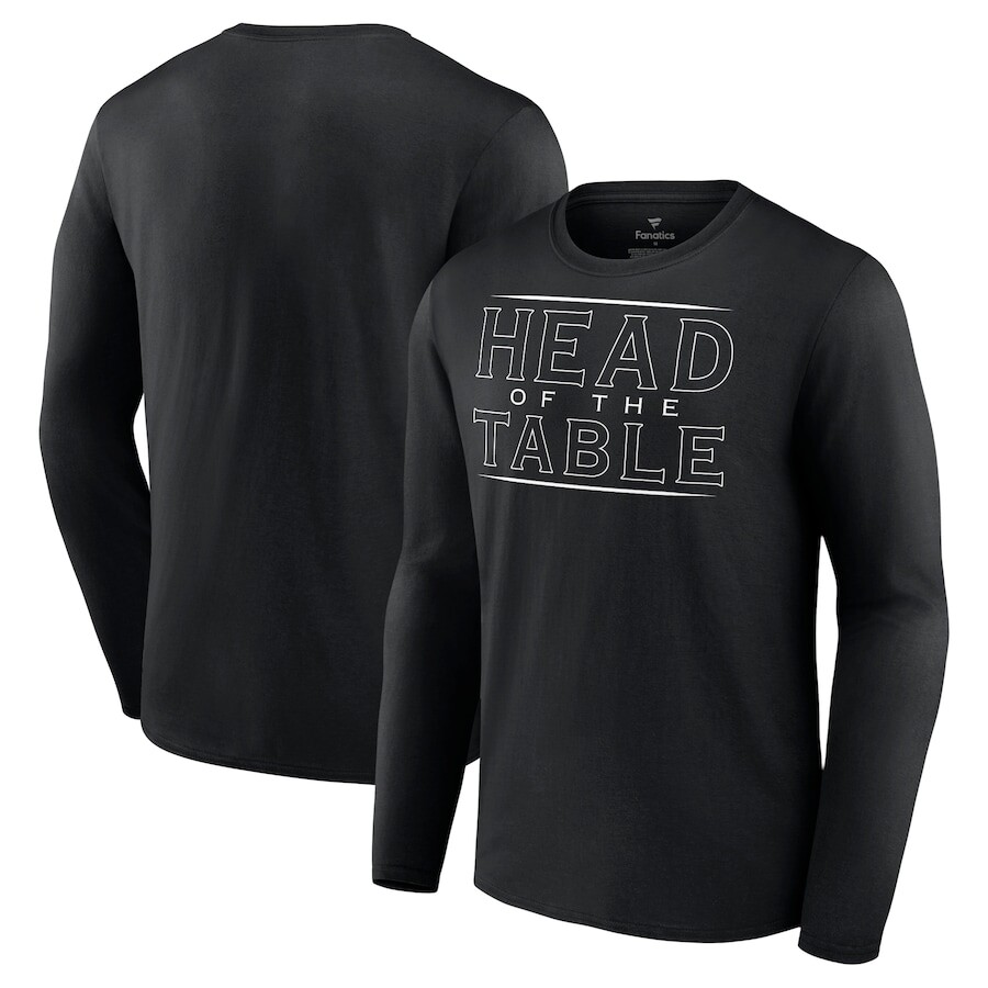 

Футболка с длинным рукавом Fanatics Branded Roman Reigns, черный