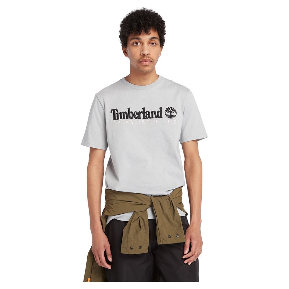 

Футболка с коротким рукавом Timberland Est. 1973, серый