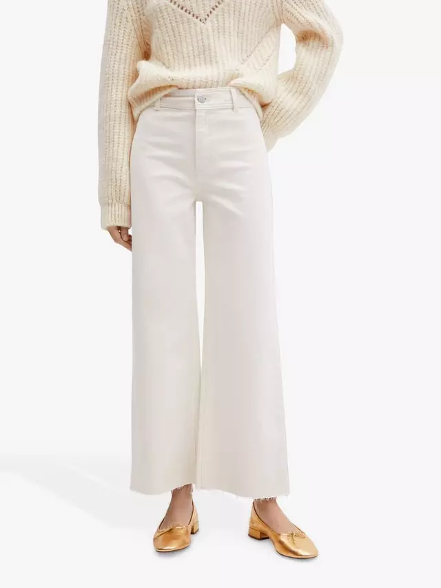 

Джинсы Mango Mango Caherin Wide Leg, цвет natural/white