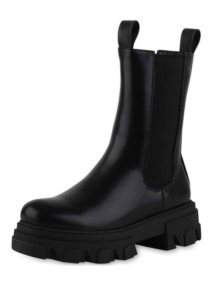 

Ботильоны VAN HILL Plateau Boots Alexandra, черный