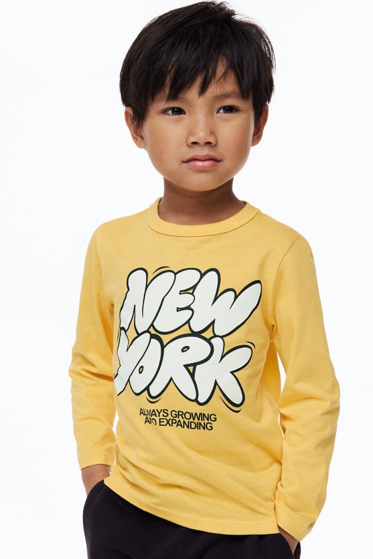 

Футболка с длинным рукавом H&M