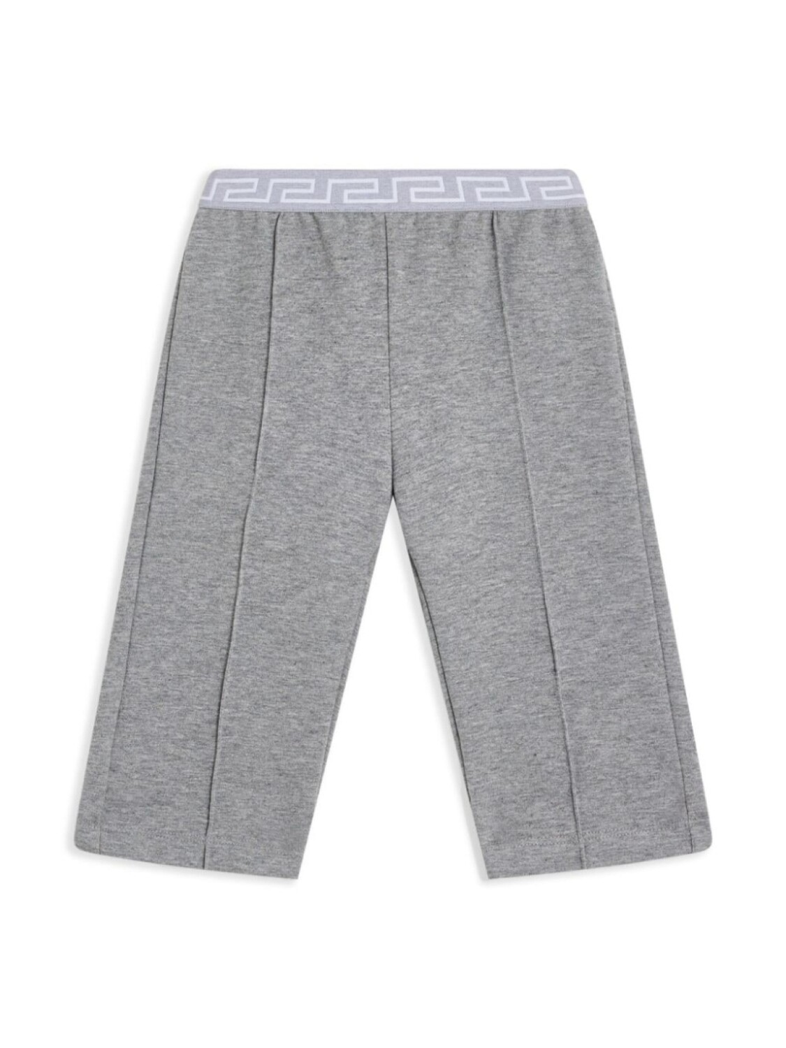 

Versace Kids спортивные брюки прямого кроя, серый