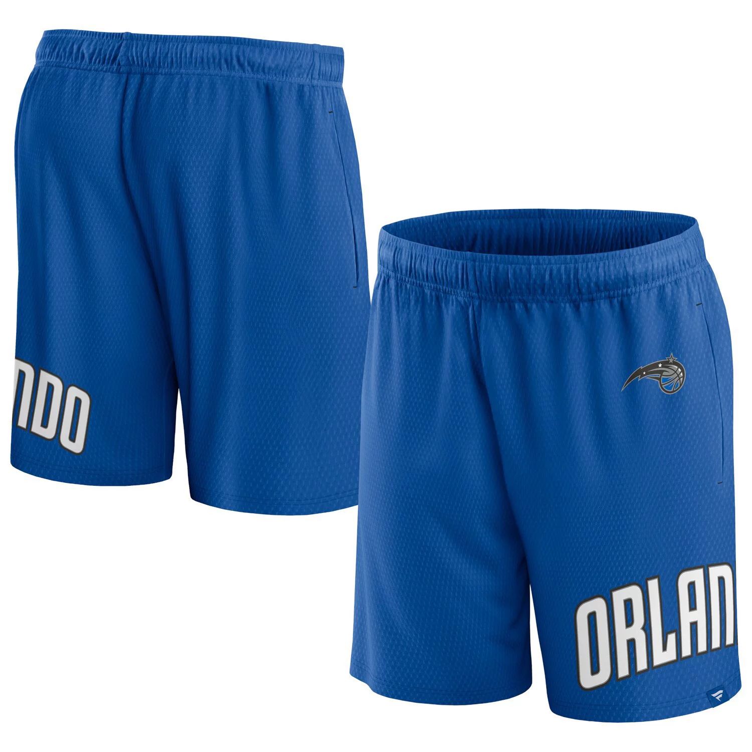 цена Мужские фирменные синие шорты из сетки Orlando Magic Free Throw Fanatics