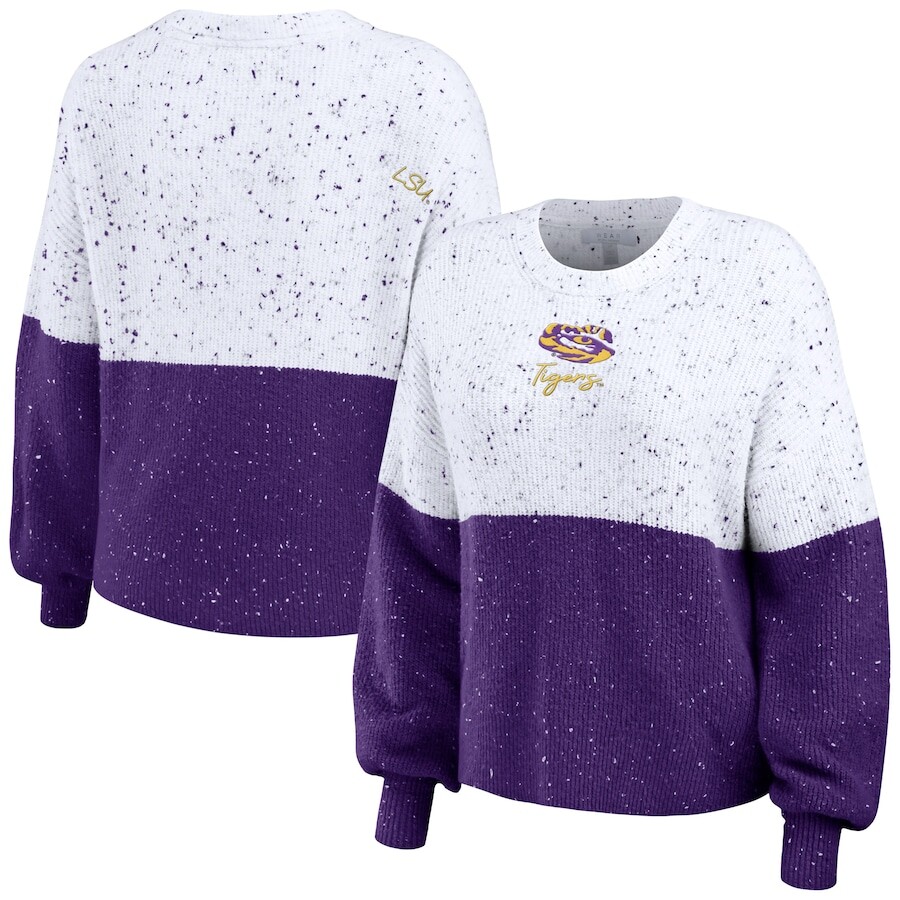 

Свитер WEAR by Erin Andrews Lsu Tigers, белый