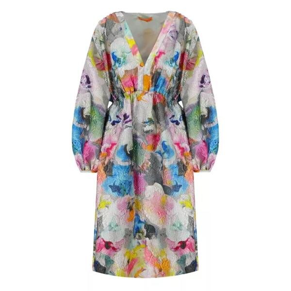 

Платье veroma midi multicolor dress Stine Goya, серый