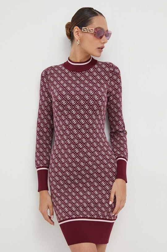 

Платье Guess, бордовый