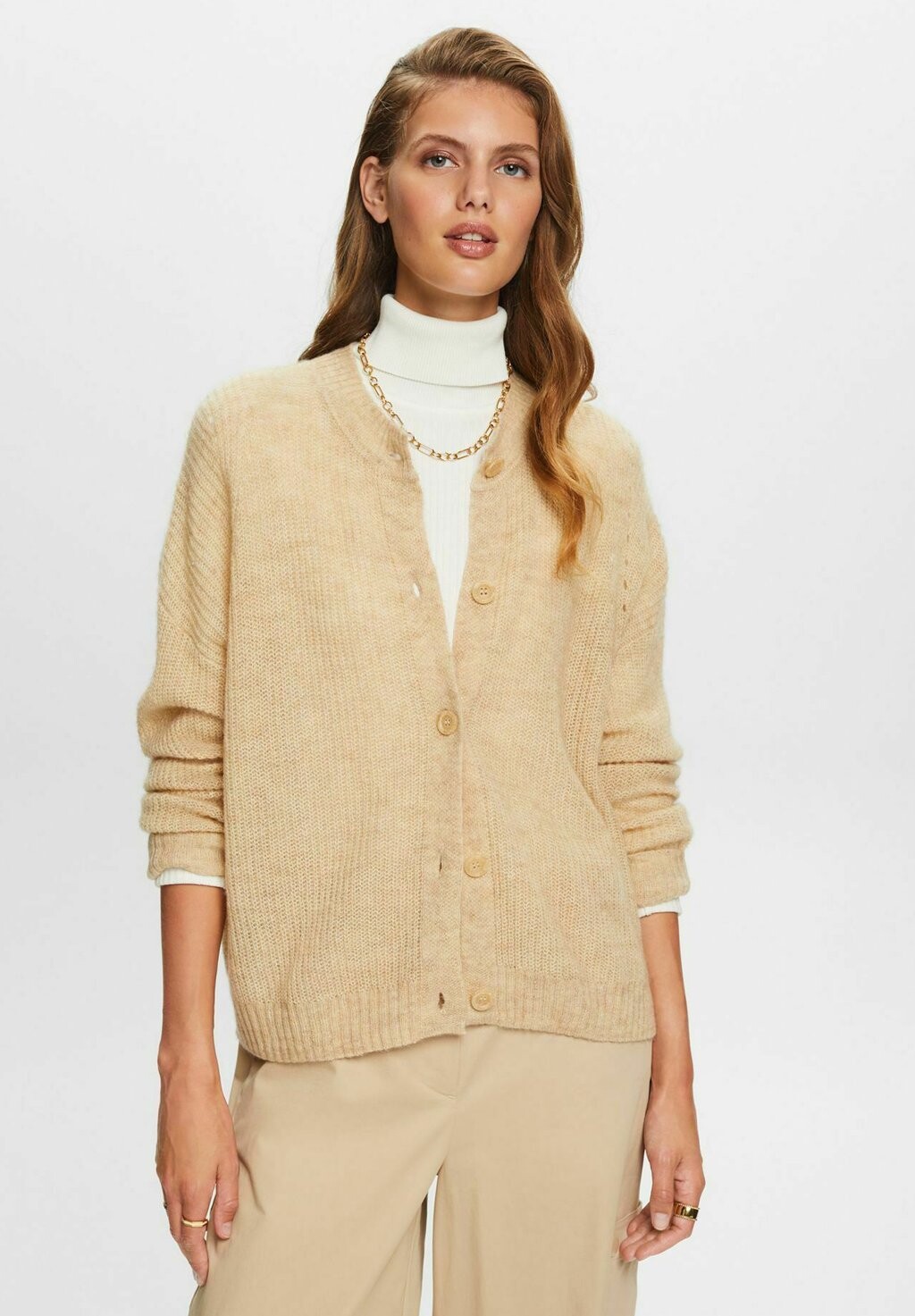

Кардиган Esprit КАРДИГАН ESPRIT СВИТЕР, песочный, Бежевый