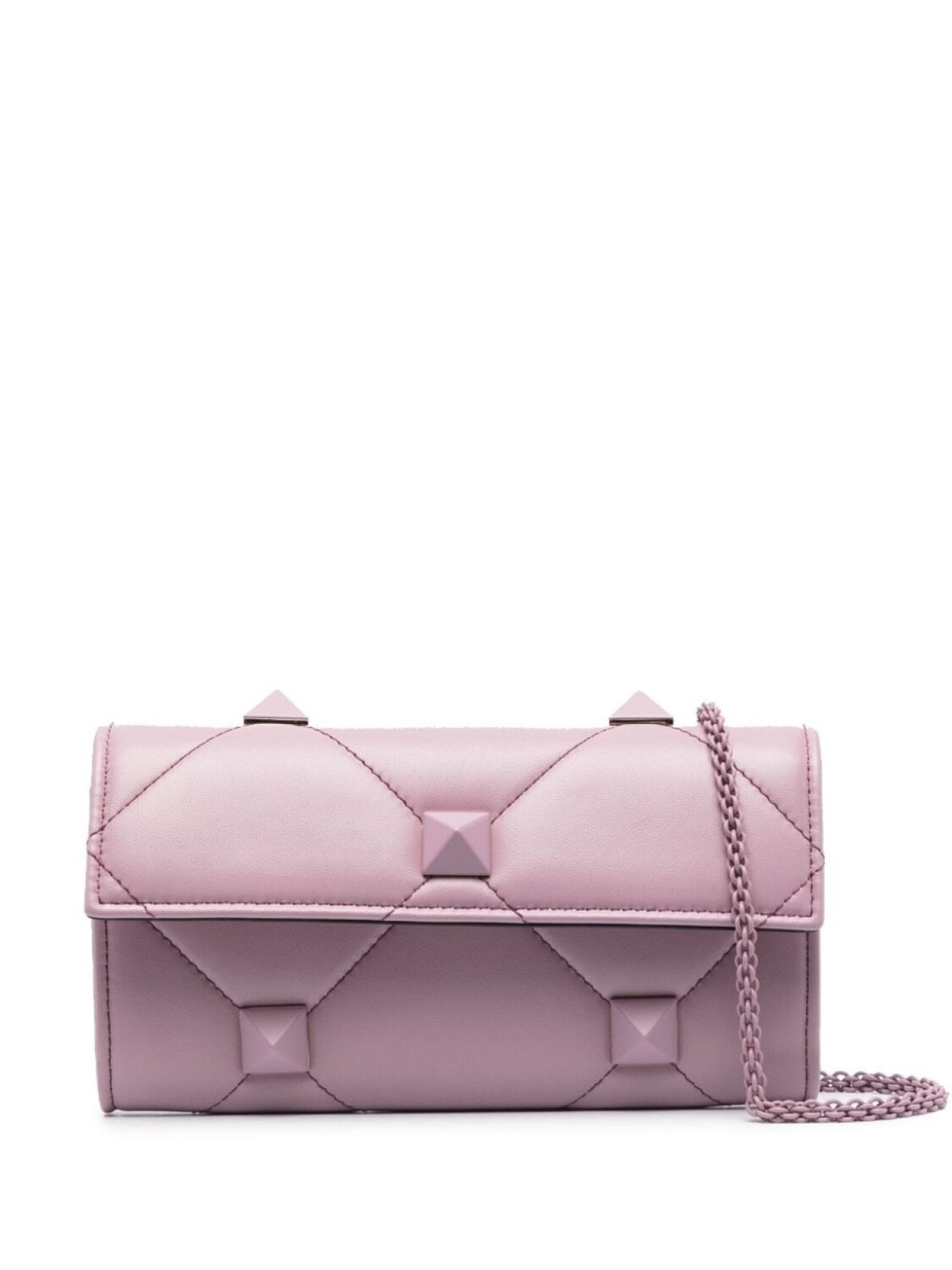

Valentino Garavani клатч Roman Stud, фиолетовый