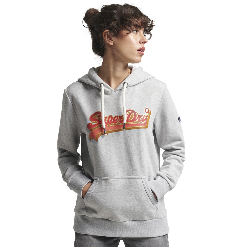 

Худи Superdry Vintage Vl Seasonal Ub, серый