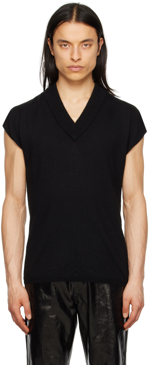 

Черный жилет Rick Owens Sl