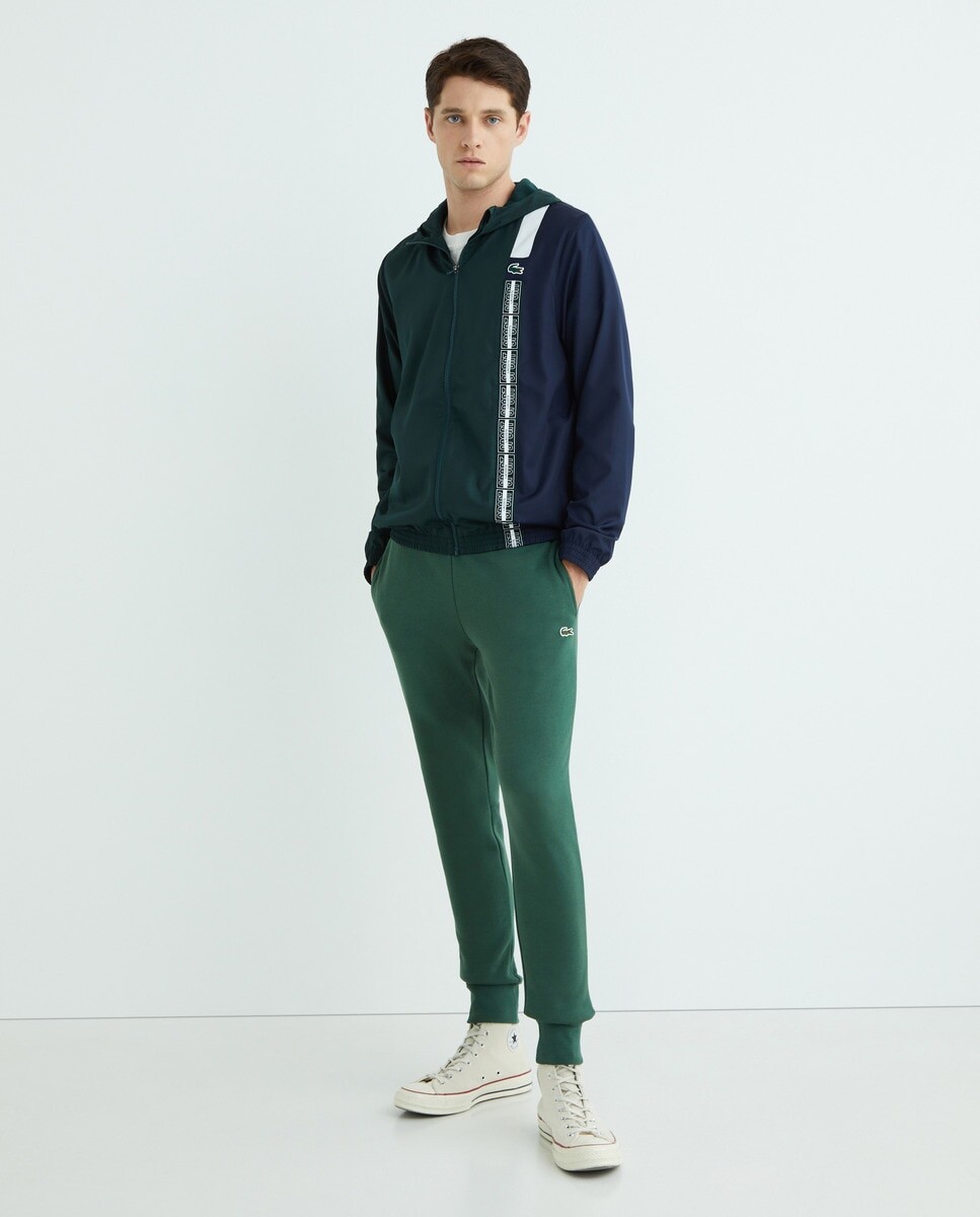 

Мужские спортивные брюки узкого кроя Lacoste, темно-зеленый
