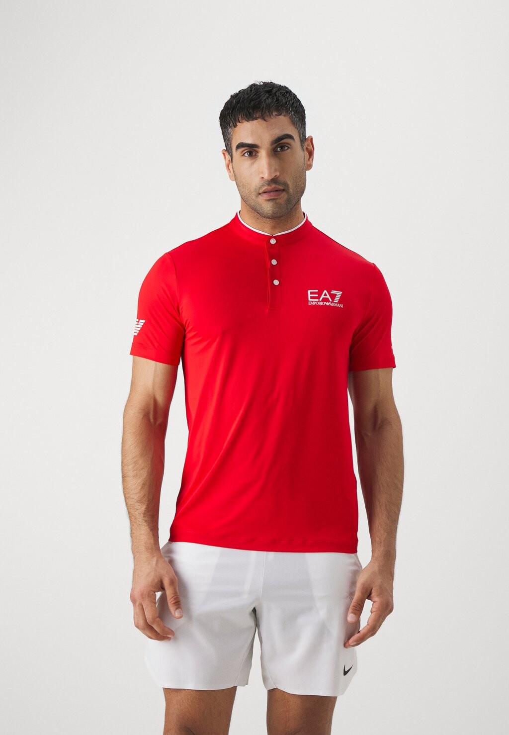 

Поло EA7 Emporio Armani, гоночный красный