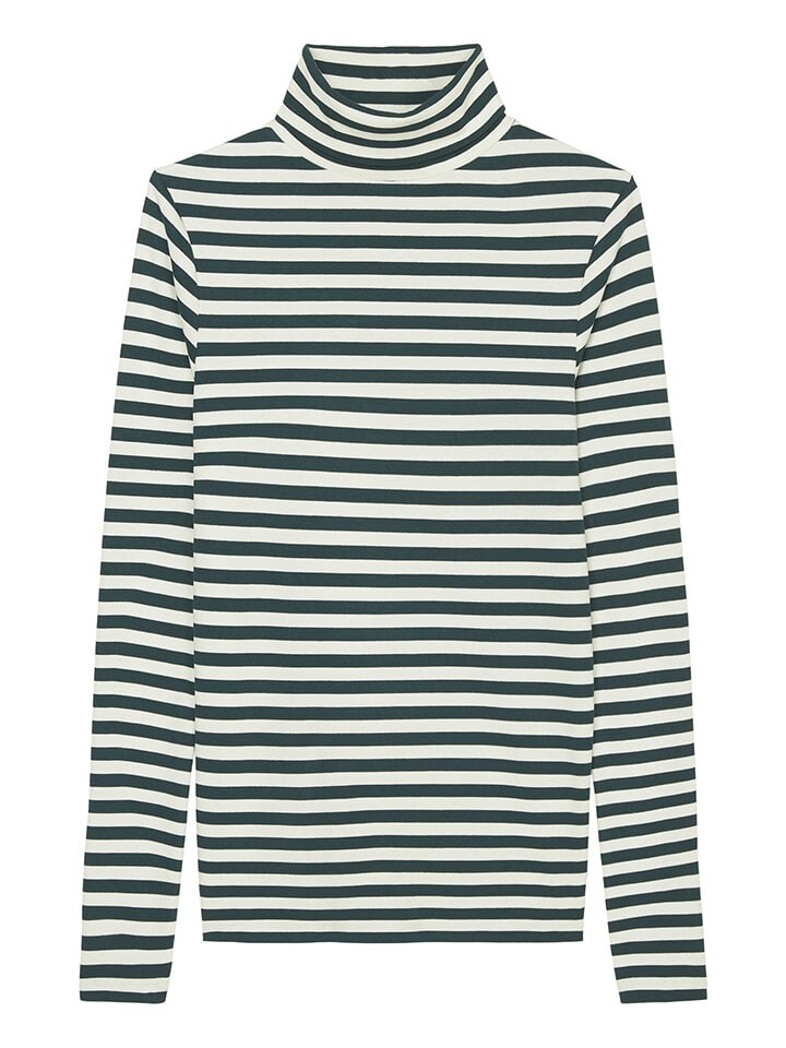 

Лонгслив Marc O´Polo, черный/белый