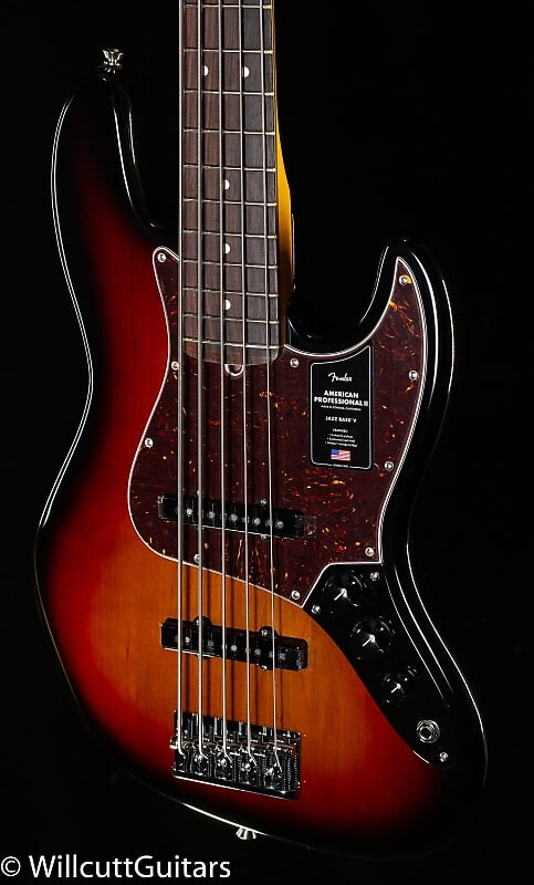 

Басс гитара Fender American Professional II Jazz Bass V Rosewood Fingerboard 3-Color