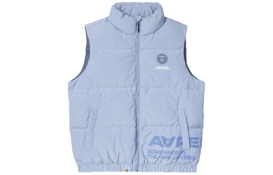 

Жилет мужской Aape, сиз/сине-фиолетовый