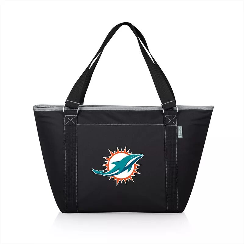 Черная большая сумка-холодильник Picnic Time Miami Dolphins Topanga черная большая сумка холодильник picnic time carolina panthers topanga