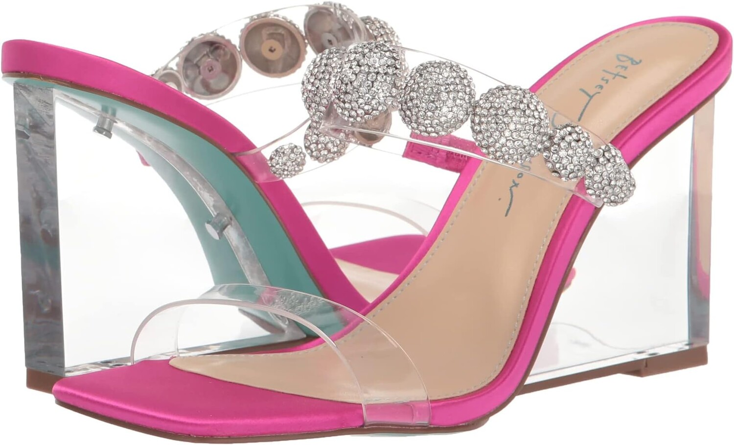 

Босоножки Troy Blue by Betsey Johnson, фуксия