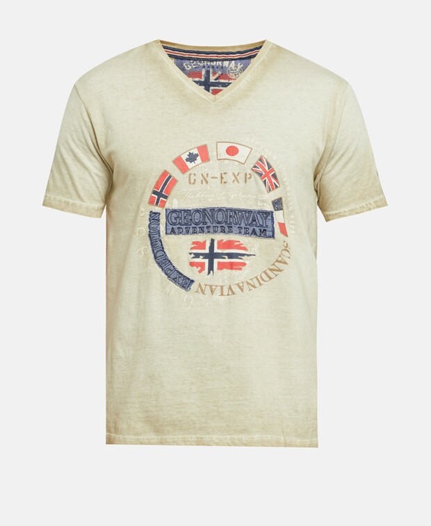 

Футболка Geographical Norway, бежевый