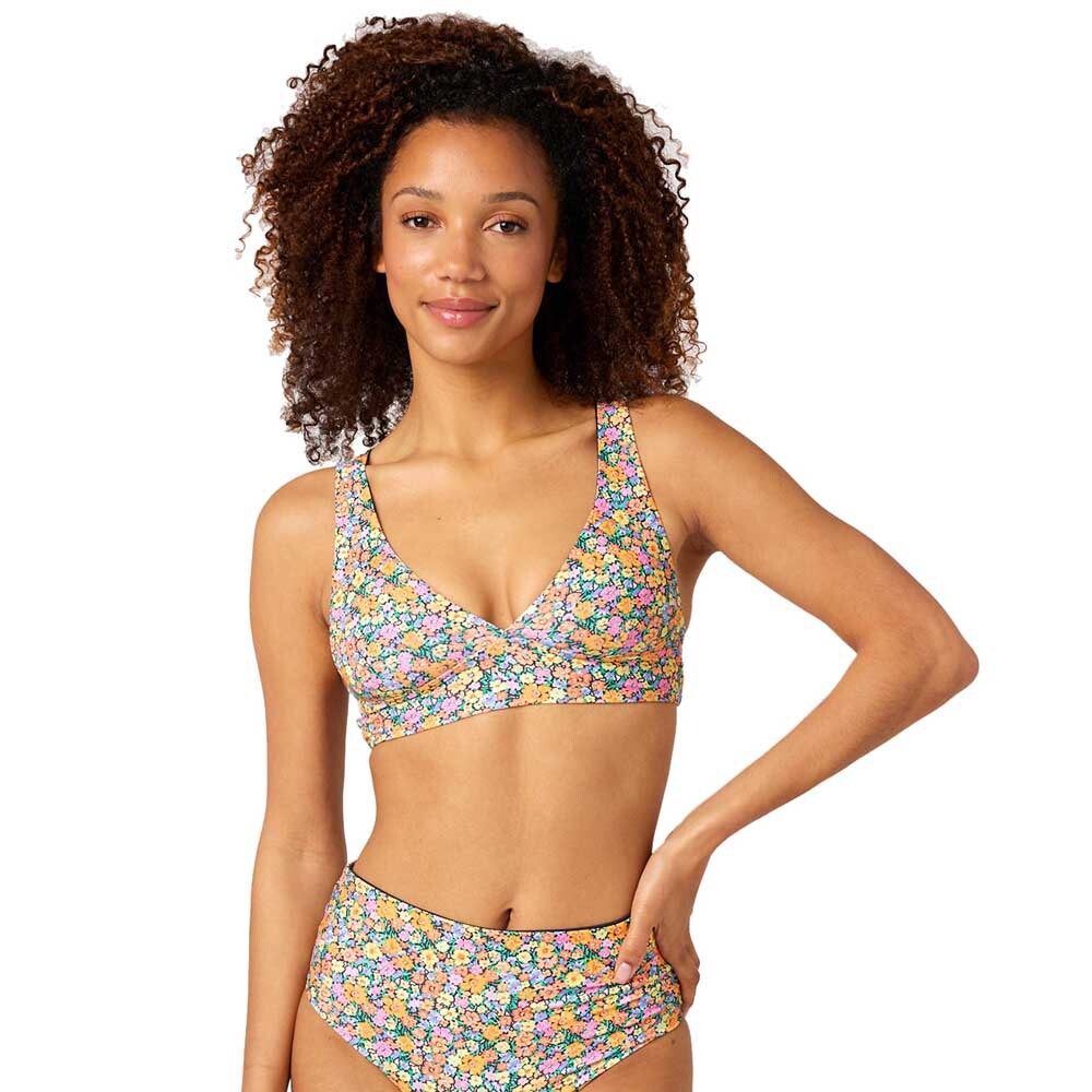 

Топ бикини Rip Curl Afterglow Ditsy Halter Revo, разноцветный