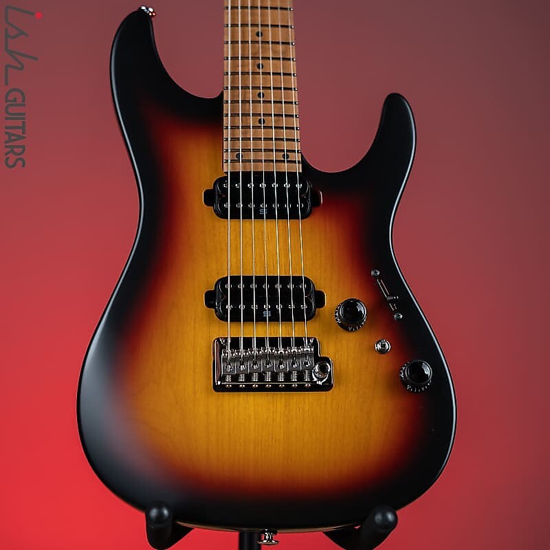 Электрогитара Ibanez Prestige AZ24027 7-String Tri Burst Fade Demo