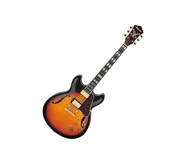 

Электрогитара Ibanez AS113BS AS Artstar Hollowbody Electric Guitar - Brown Sunburst