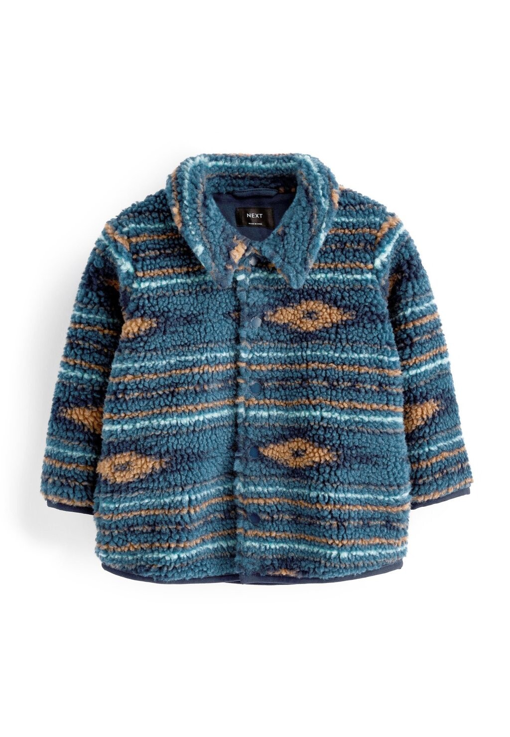 

Флисовая куртка BORG Next, цвет blue pattern
