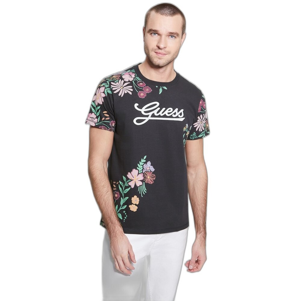 

Футболка Guess Flower T-shirt, синий