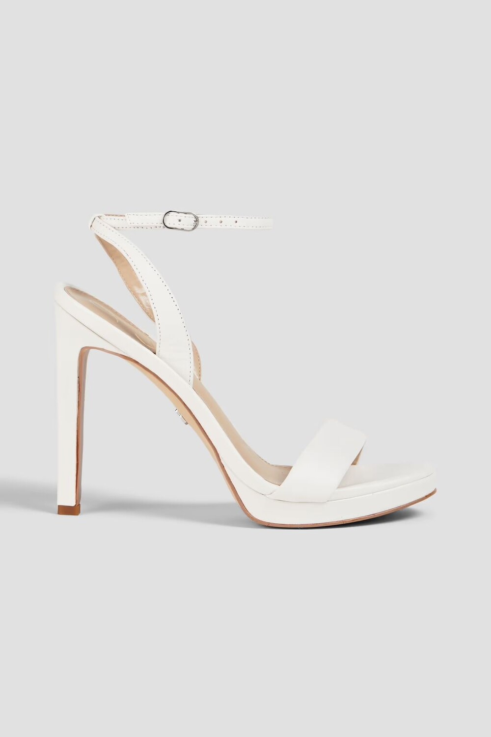 

Кожаные босоножки на платформе Sam Edelman, белый