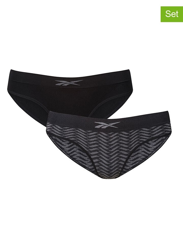

Трусы Reebok 2er Set Ash, цвет anthrazit/schwarz