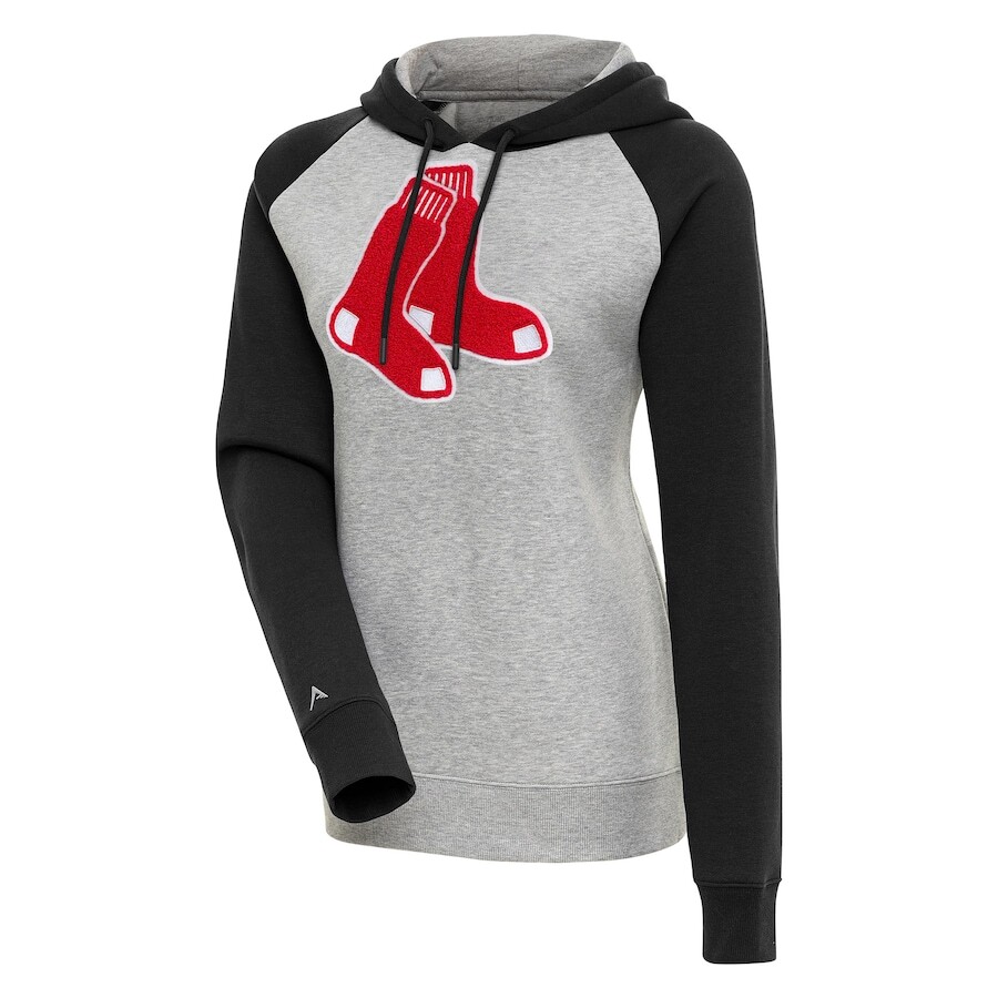 

Пуловер с капюшоном Antigua Boston Red Sox, серый