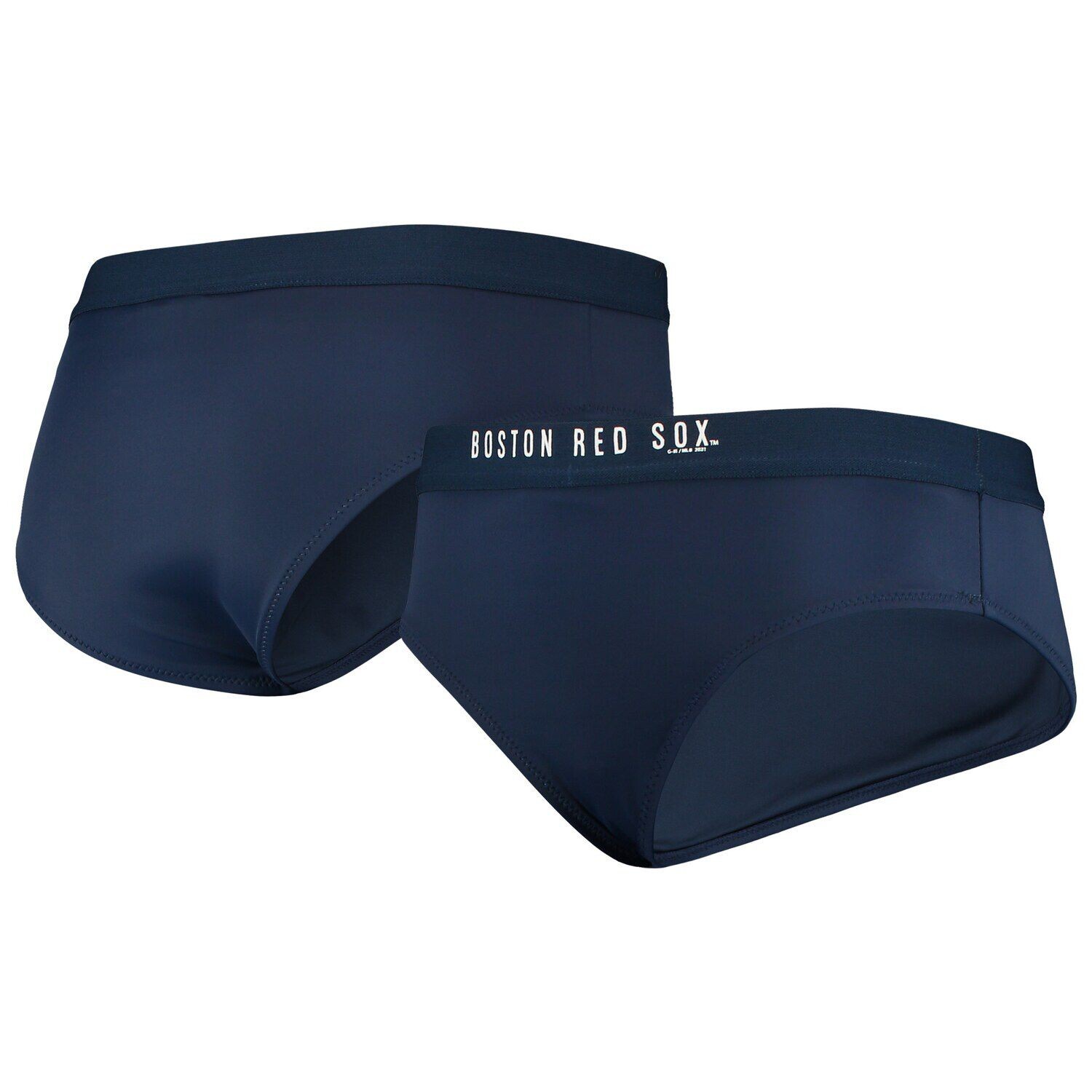 

Женские плавки бикини G-III Sports от Carl Banks Navy Boston Red Sox All-Star G-III