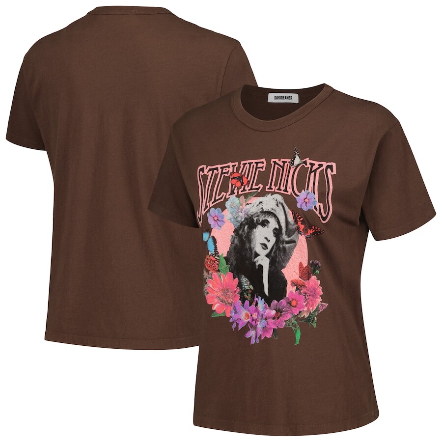 

Футболка с коротким рукавом Daydreamer Stevie Nicks, коричневый