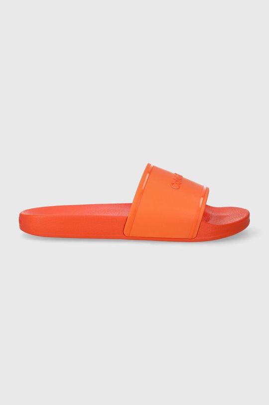 

Шлепанцы POOL SLIDE RUBBER Calvin Klein, оранжевый
