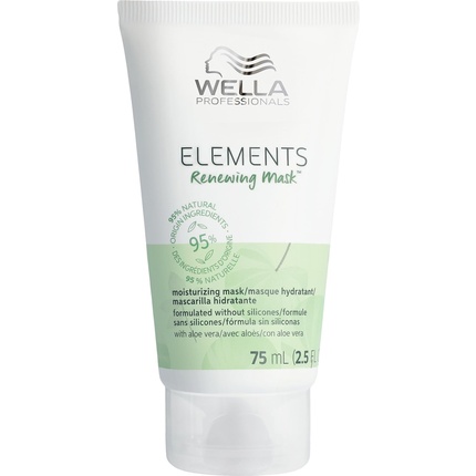 Wella Elements Обновляющая маска 75мл обновляющая маска elements 500 мл