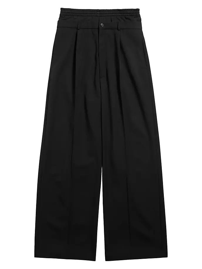 

Гибридные штаны для пошива Balenciaga, черный