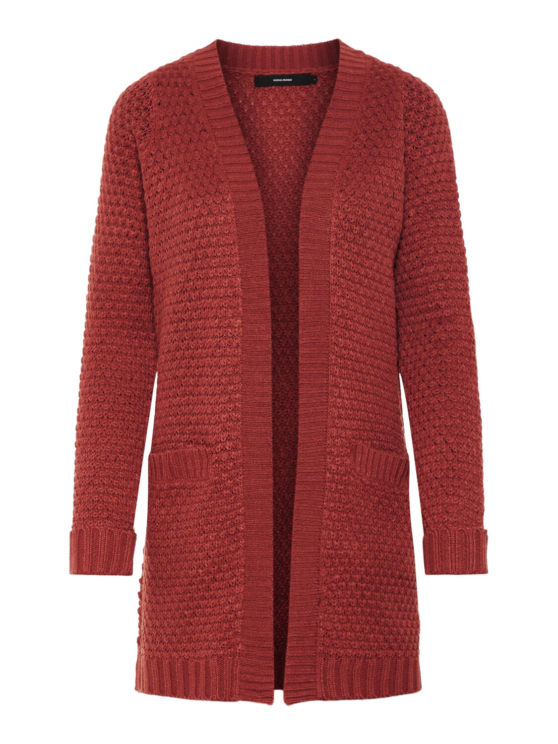 

Кардиган Vero Moda Casual Strickjacke Stretch Cozy Jacket VMESME, красный