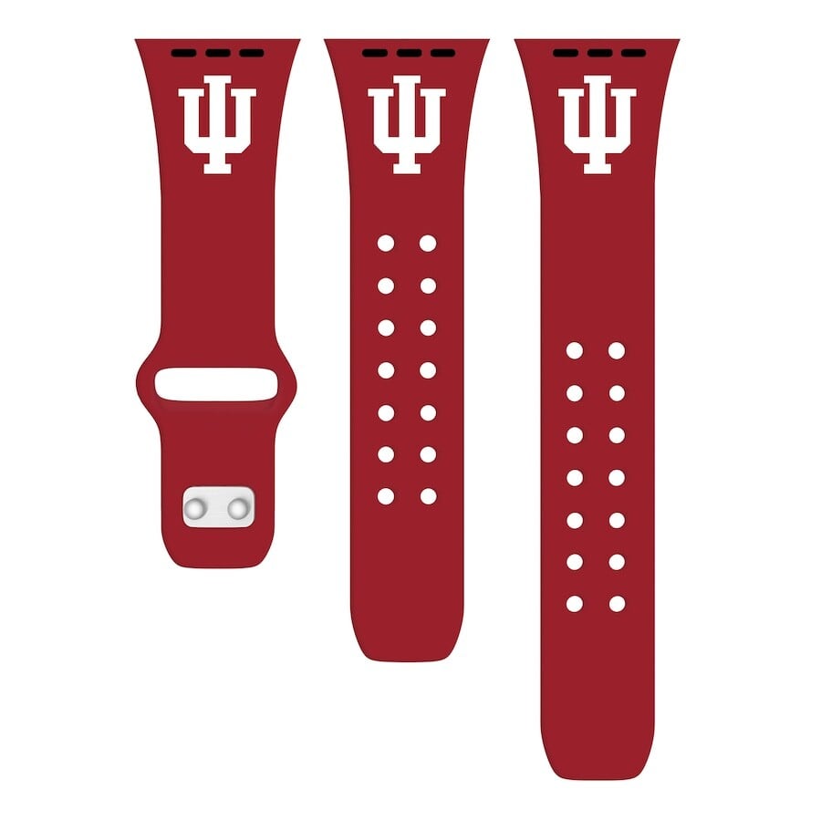 

Ремешок для часов Affinity Bands Indiana Hoosiers, малиновый
