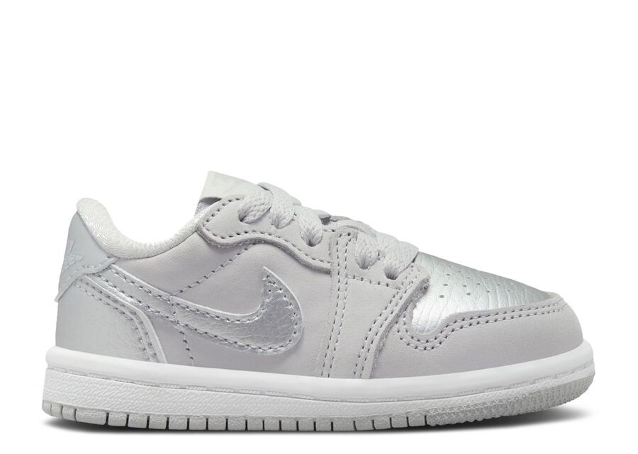 

Кроссовки Air Jordan Jordan 1 Retro Low OG TD, цвет Metallic Silver