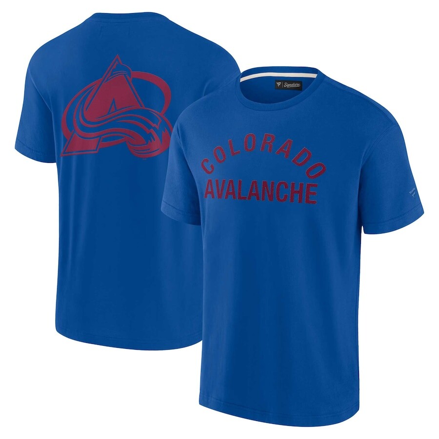 

Футболка с коротким рукавом Fanatics Signature Colorado Avalanche, роял