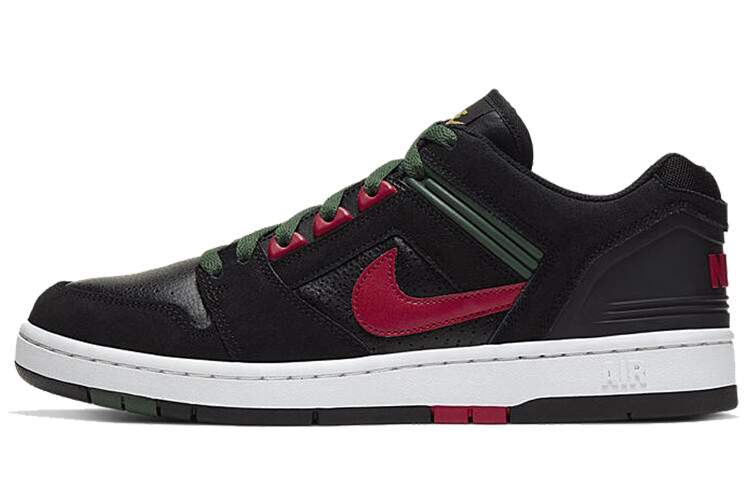 

Кроссовки унисекс Nike Air Force 2 для скейтбординга Черный/Красный/Зеленый