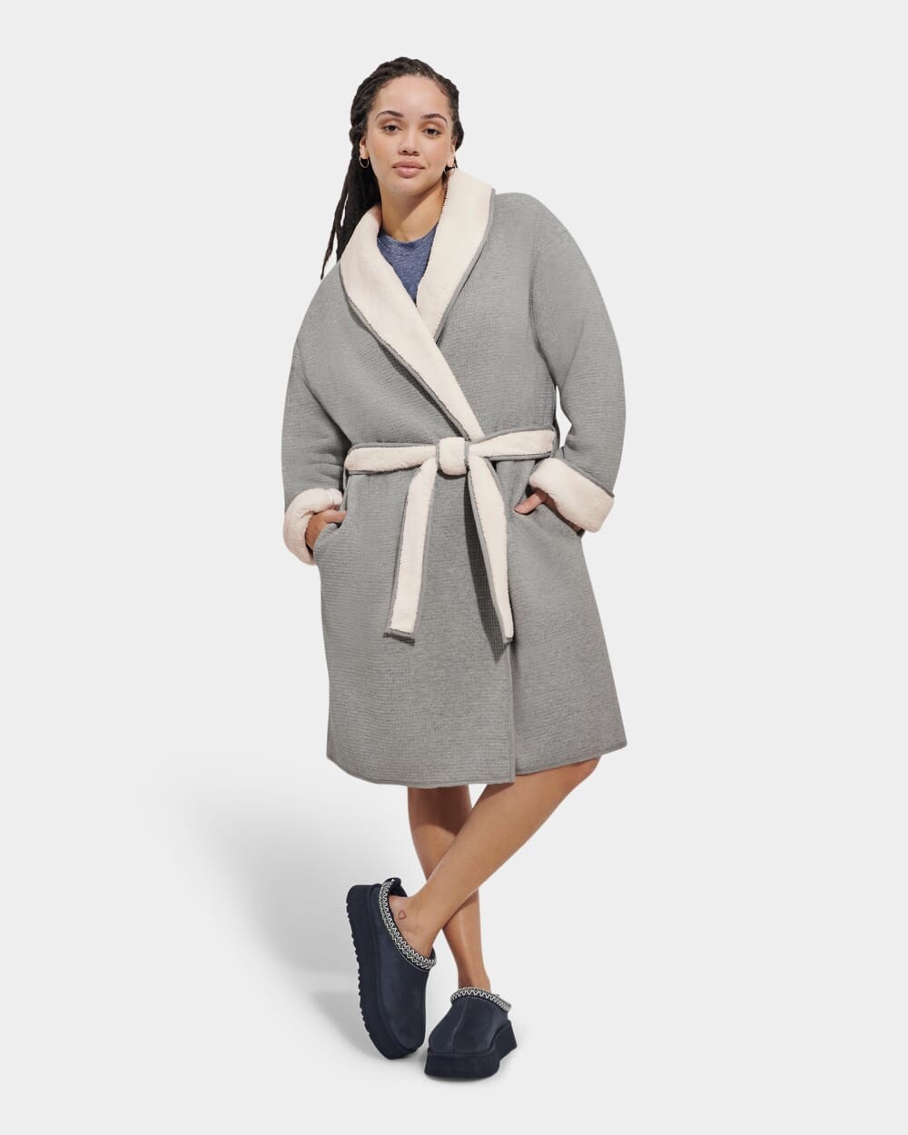 

Халат Anabella Reversible Robe UGG, серый