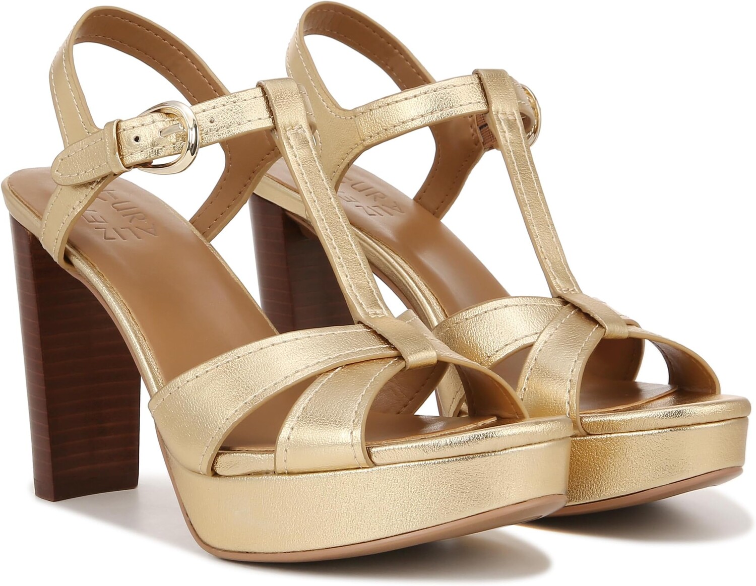 

Сандалии Naturalizer Marnie, цвет Dark Gold Faux Leather