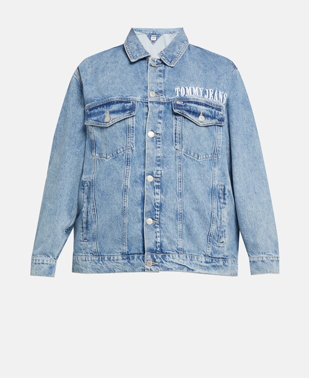

Джинсовая куртка Tommy Jeans, светло-синий