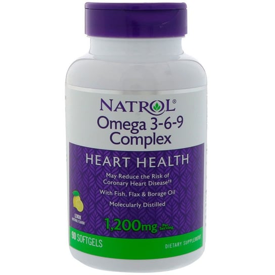 Natrol, Комплекс Омега 3-6-9 90 мягких капсул natrol омега 3 6 9 комплекс капсулы 90 шт