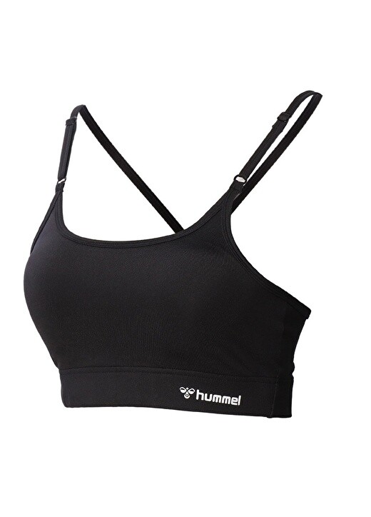 

Черный женский спортивный бюстгальтер Hummel