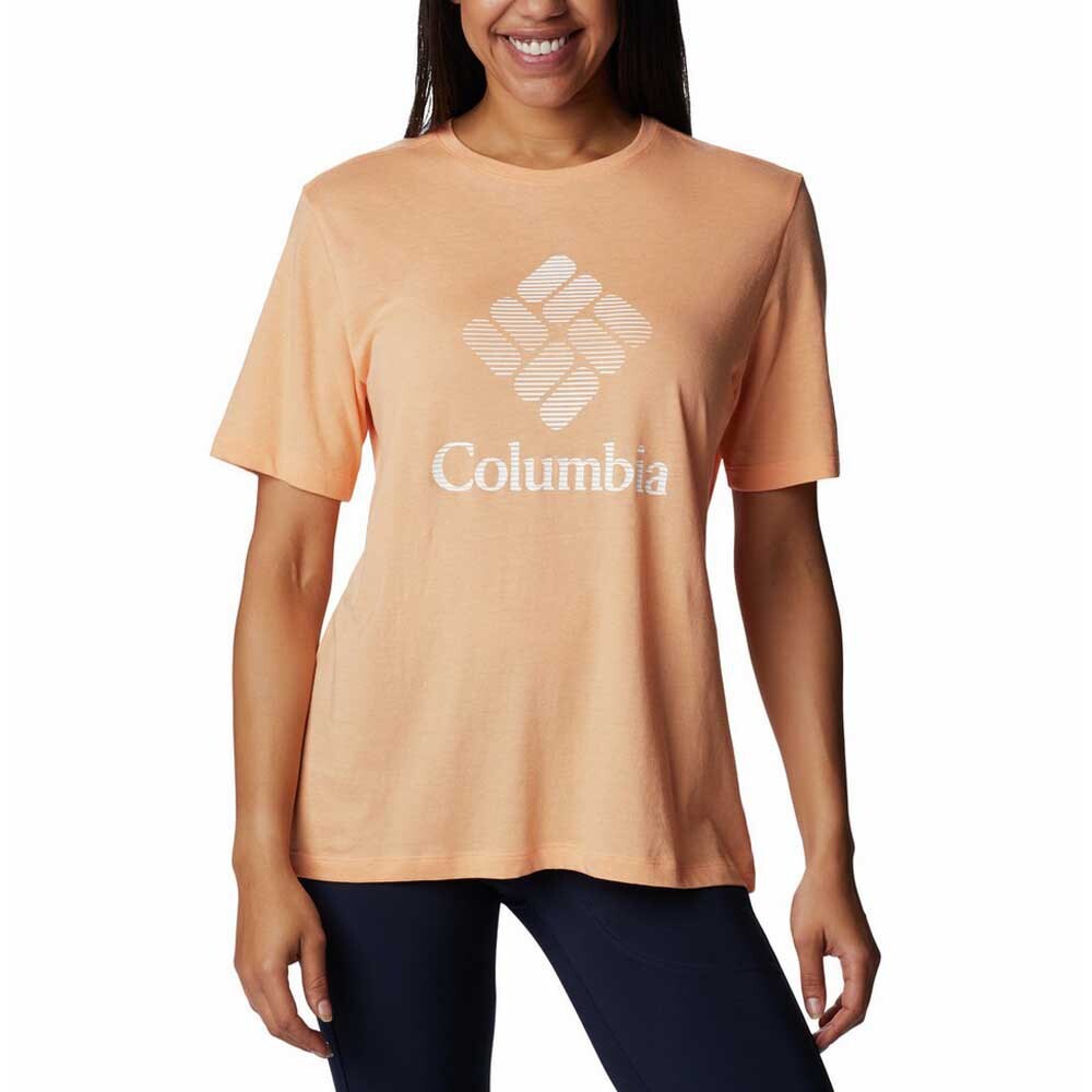 

Футболка Columbia Bluebird Day Relaxed Crew, оранжевый
