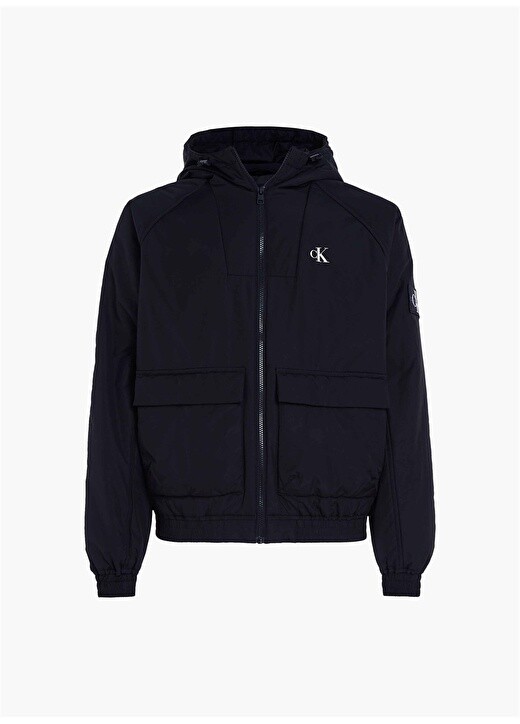 

Черное мужское пальто Calvin Klein Jeans, Черный