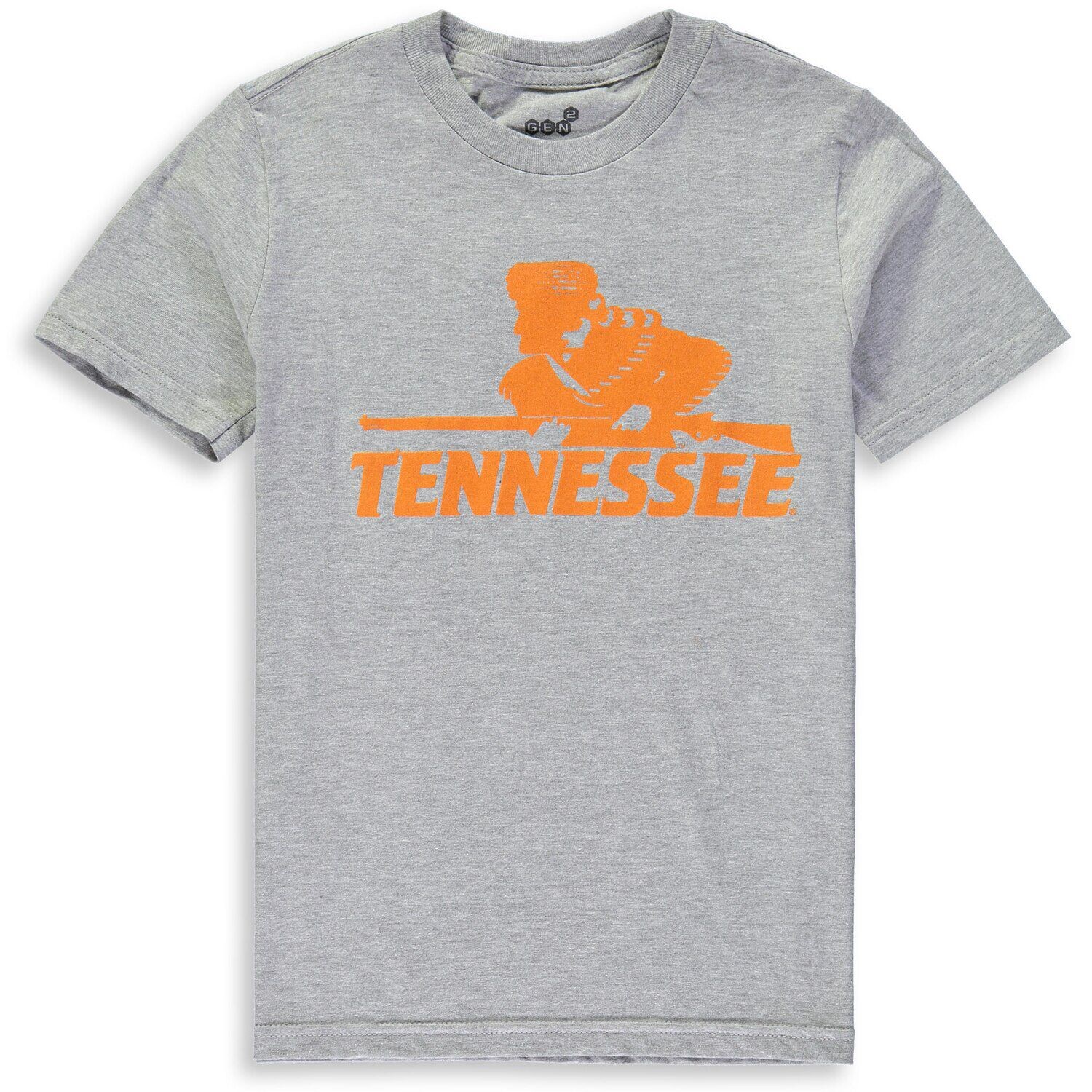 

Молодежная серая футболка Tennessee Volunteers Vault с логотипом и короткими рукавами Outerstuff
